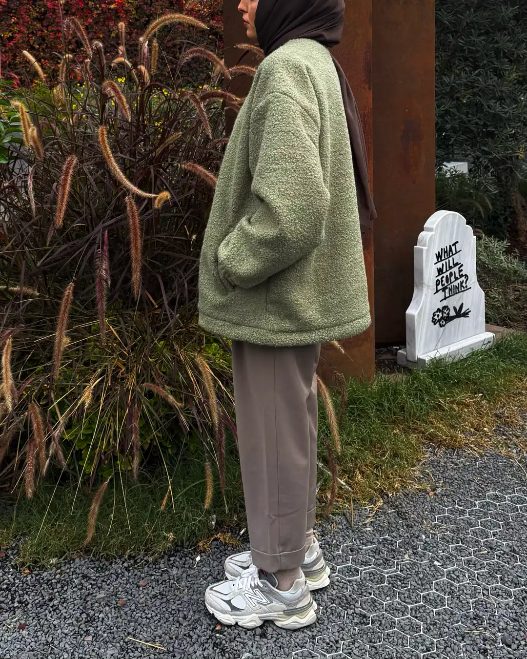 Buklet Oversize Bomber Ceket