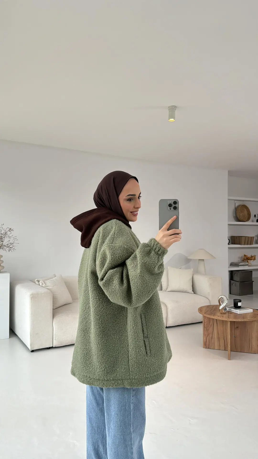 Buklet Oversize Bomber Ceket