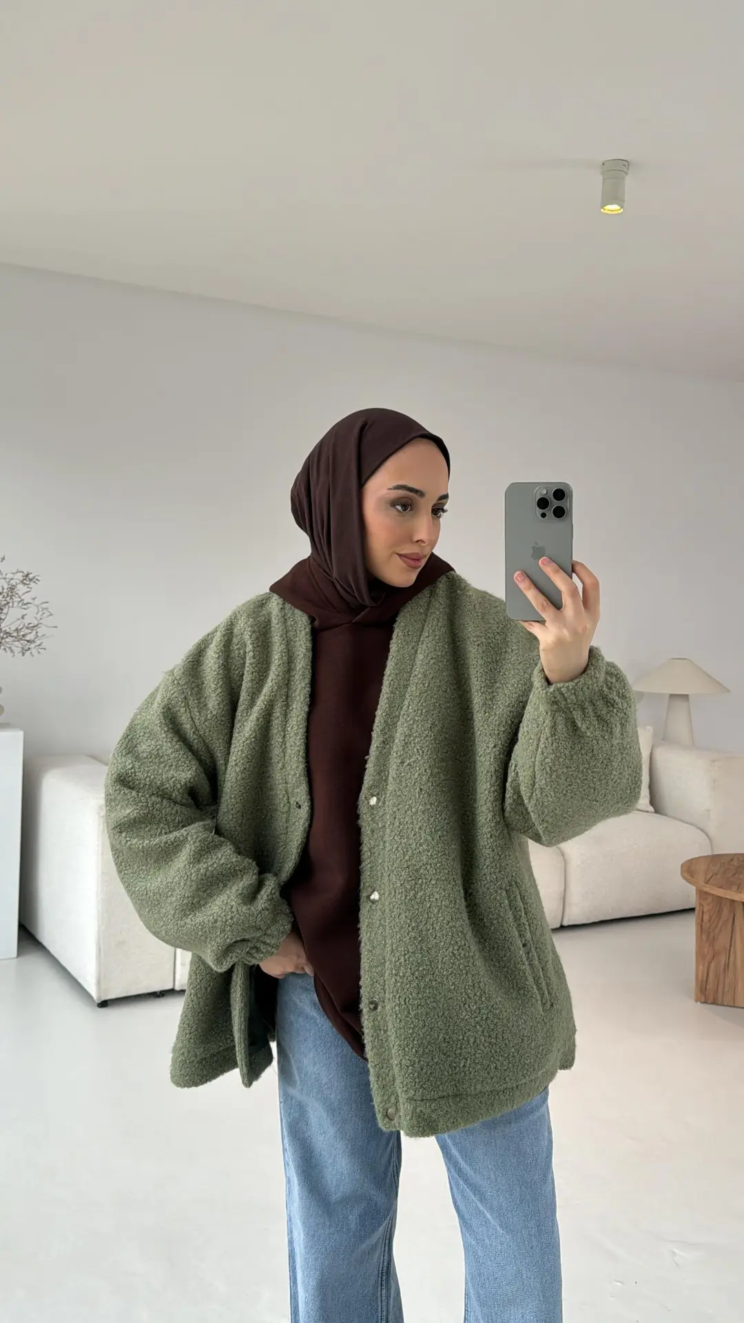 Buklet Oversize Bomber Ceket