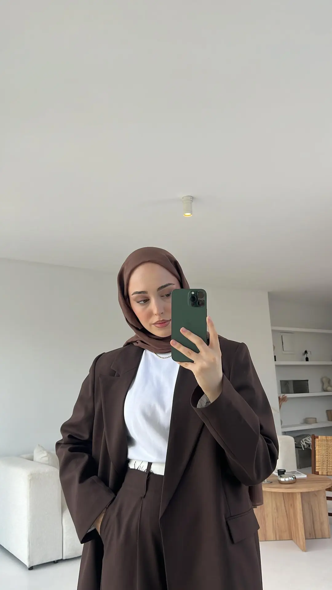 Özel Kesim Premium Takım Kahve