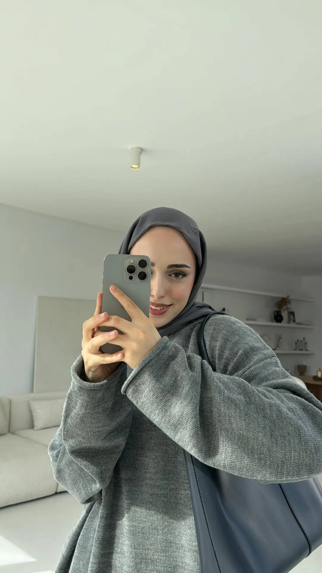 Dikişsiz Premium Triko Antarasit
