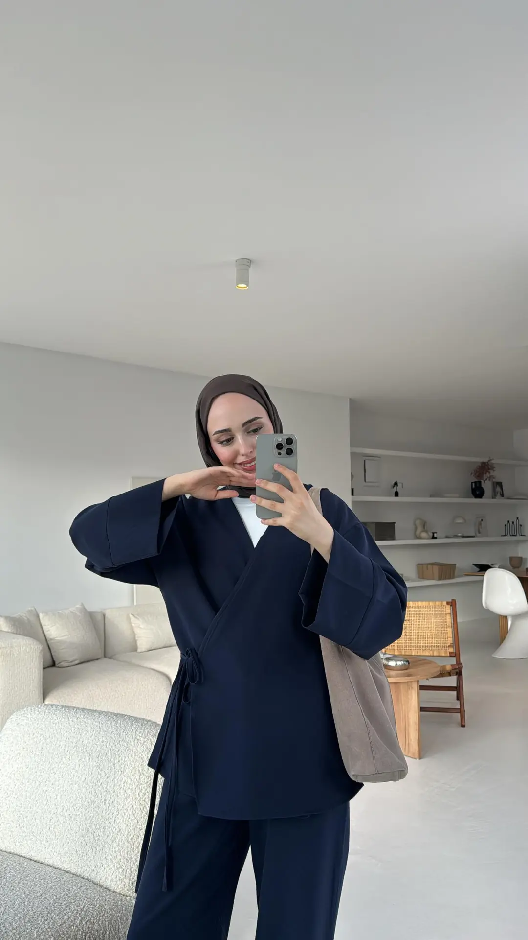 Premium Krep Takım Lacivert