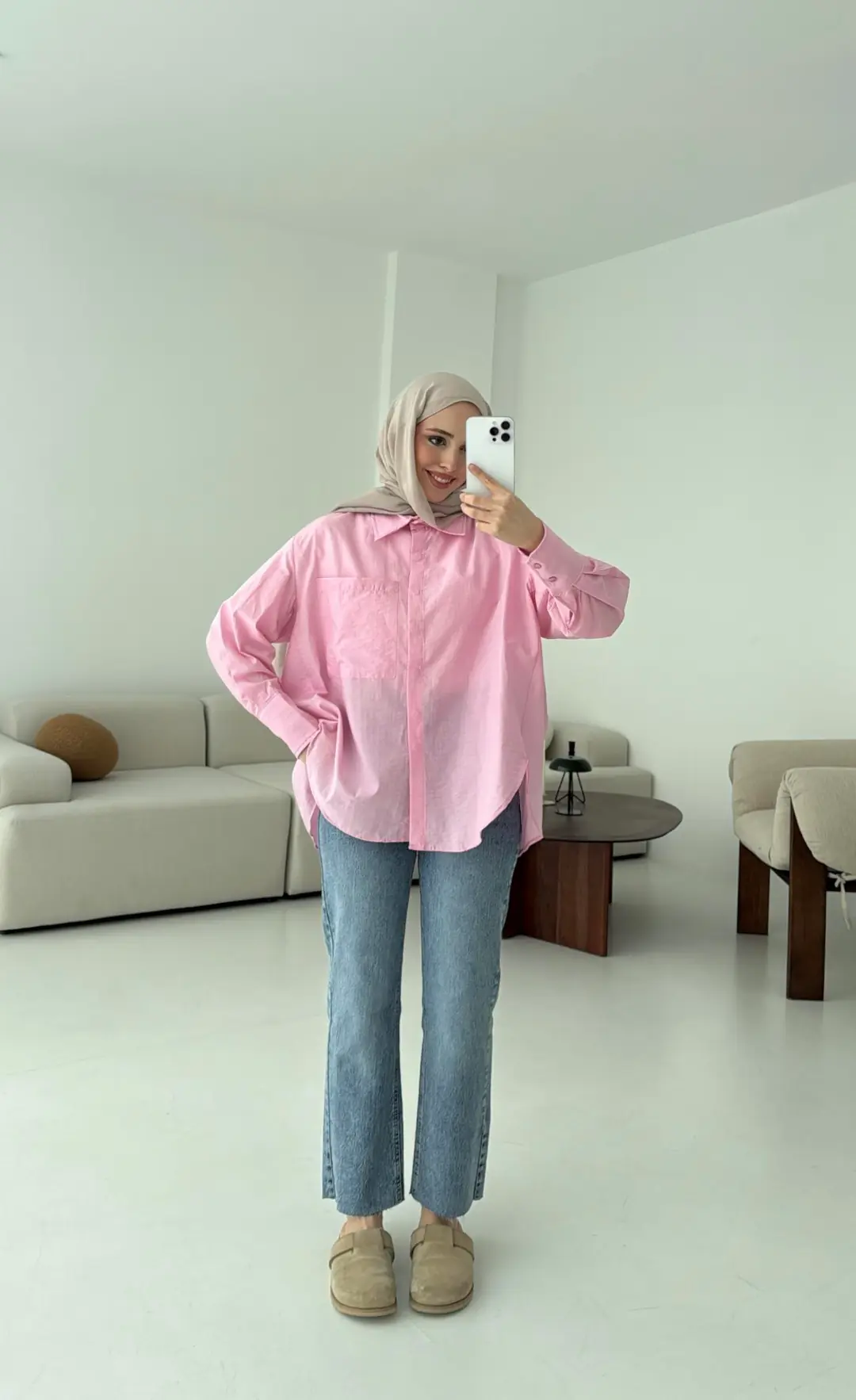 Koton Gömlek Pembe