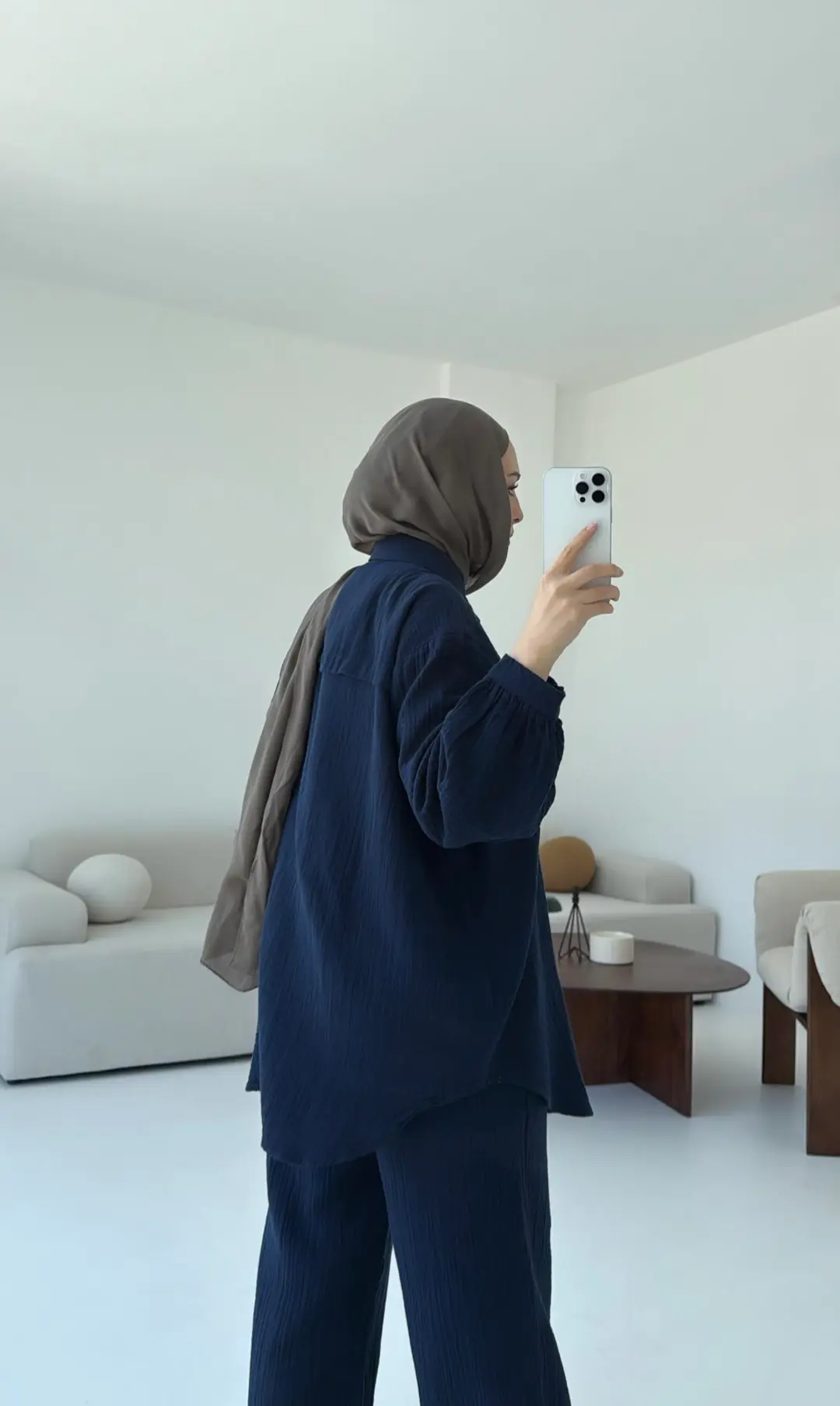 Lacivert Gömlekli Yazlık Takım