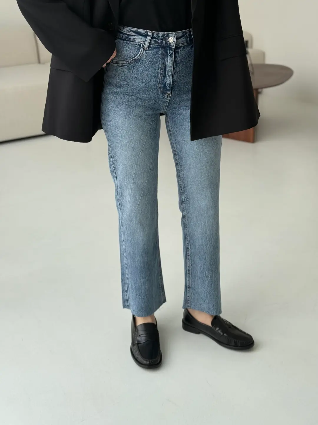 Premium Paçası Kesik Jean 224