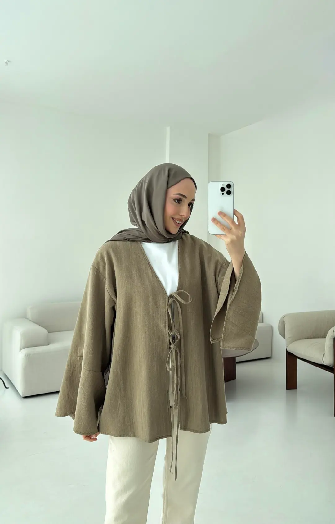 Kol Detay Kimono Haki