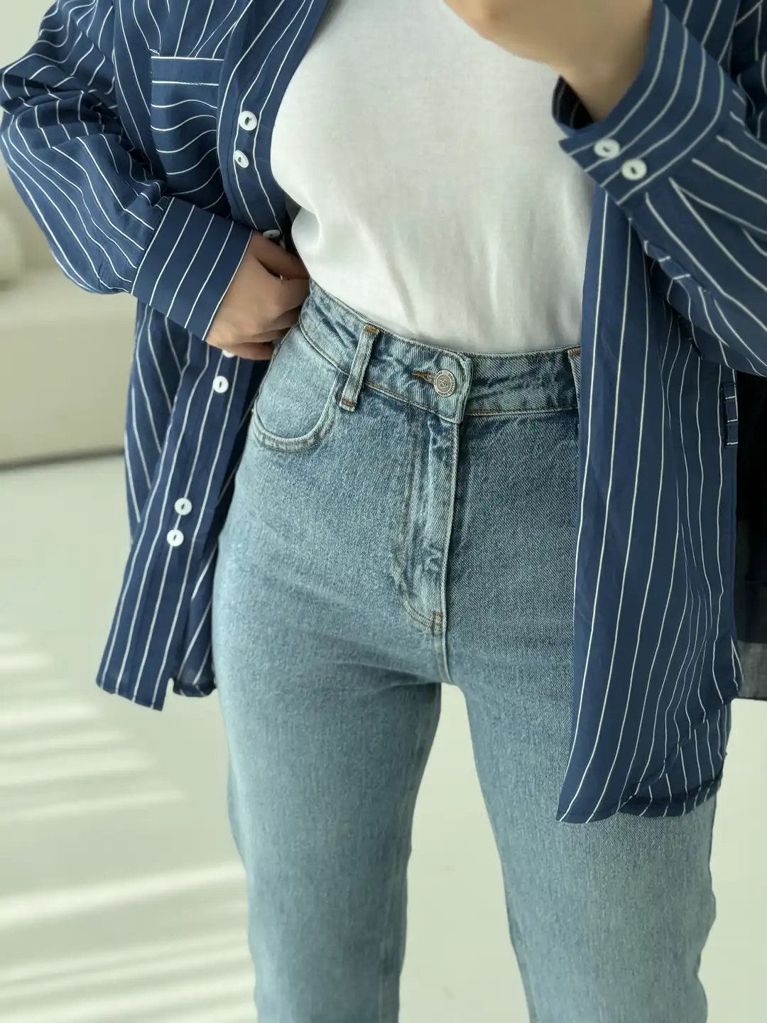 Premium Paçası Kesik Jean 224