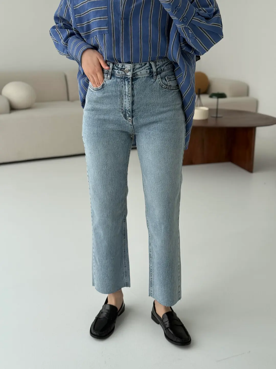 Premium Paçası Kesik Jean R62