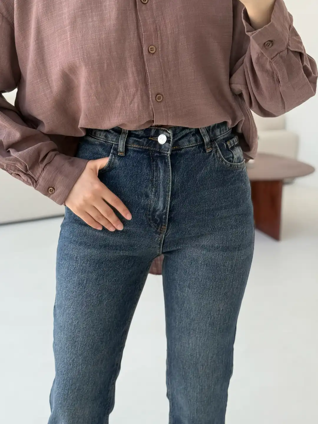 Premium Paçası Kesik Jean 249