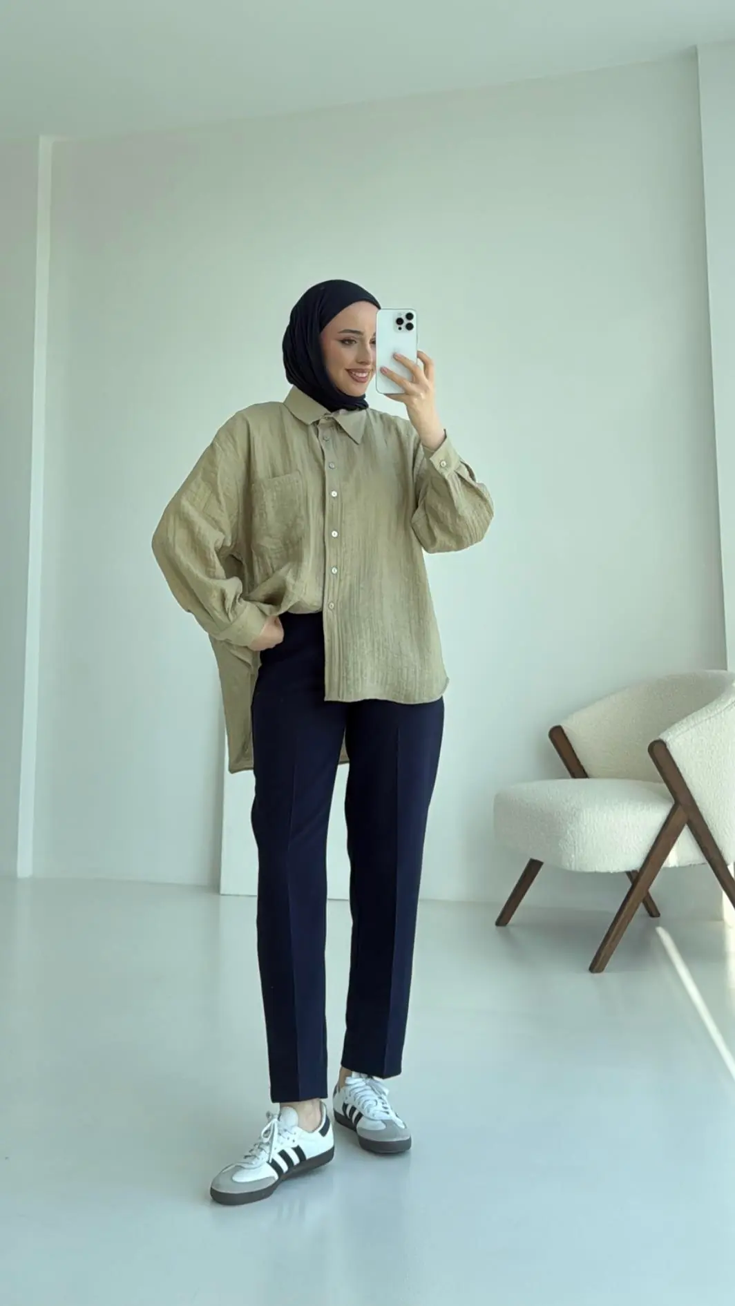 Olive Premium Gömlek