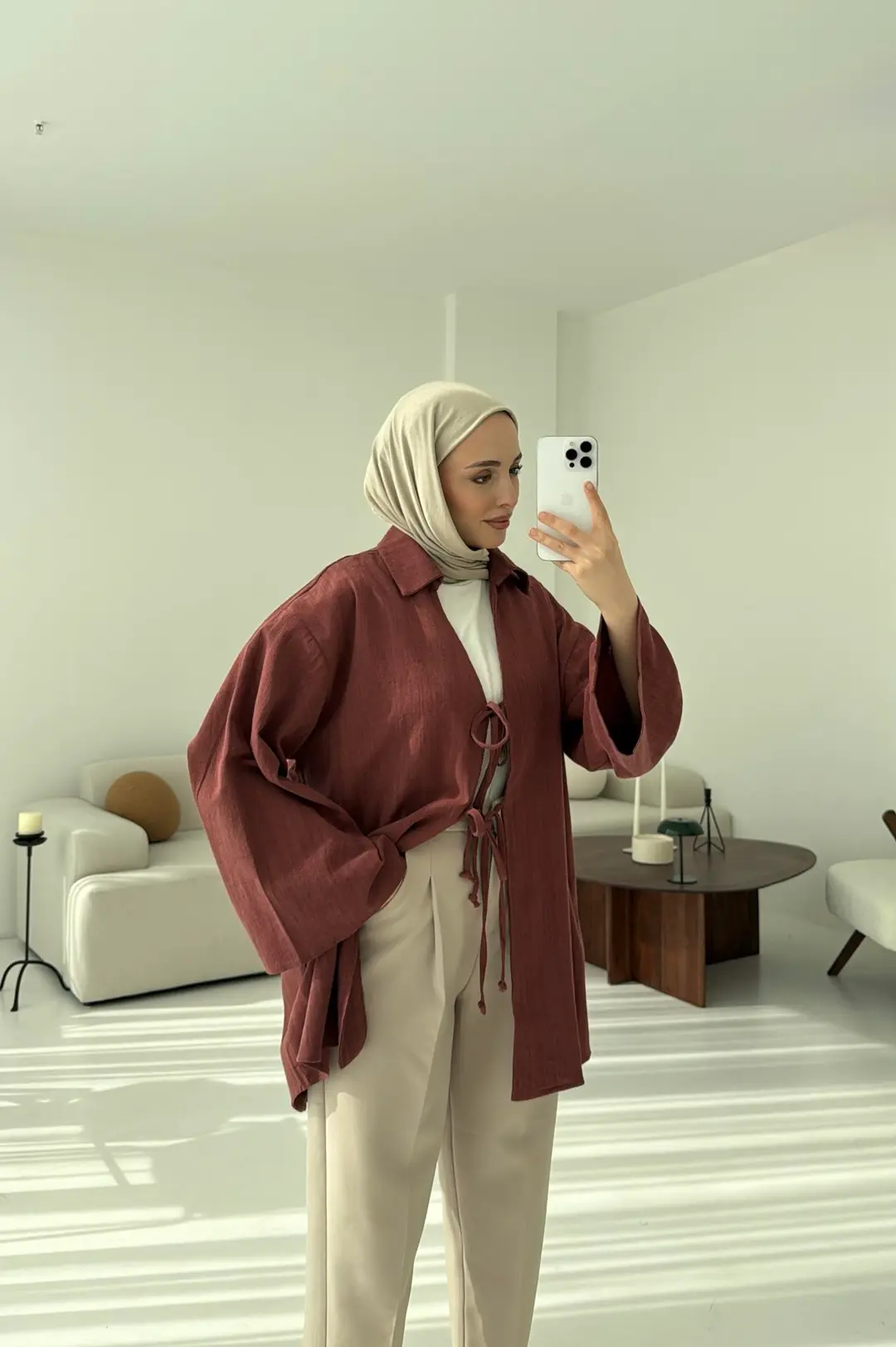 Uzun Kimono Kiremit