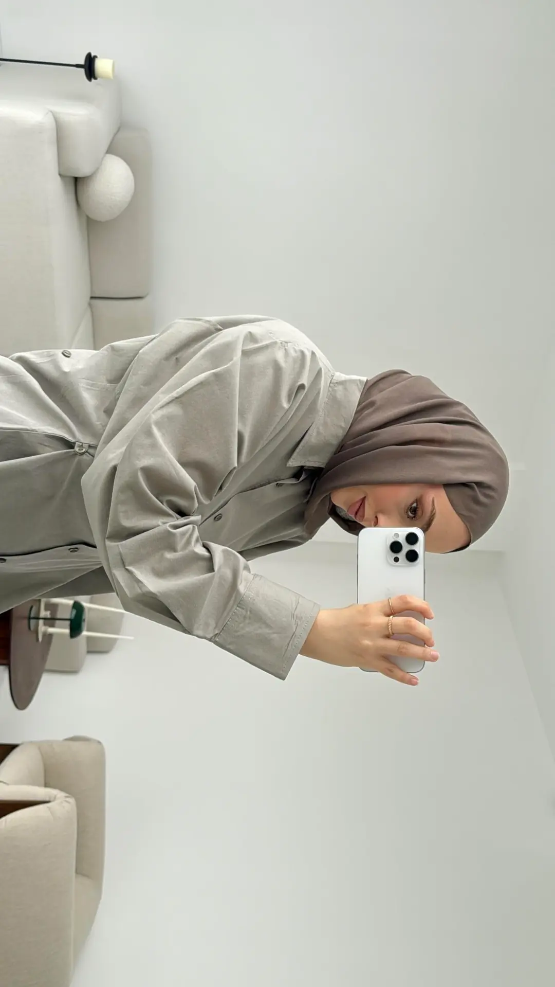 Yanları Düğmeli Gömlek Çağla