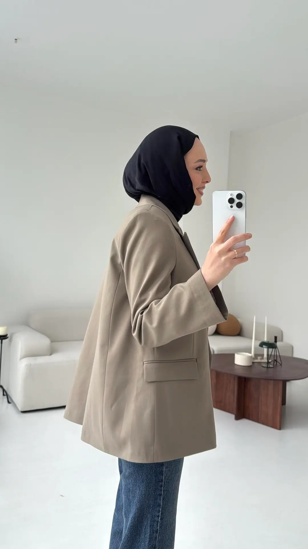 Haki Blazer Ceket