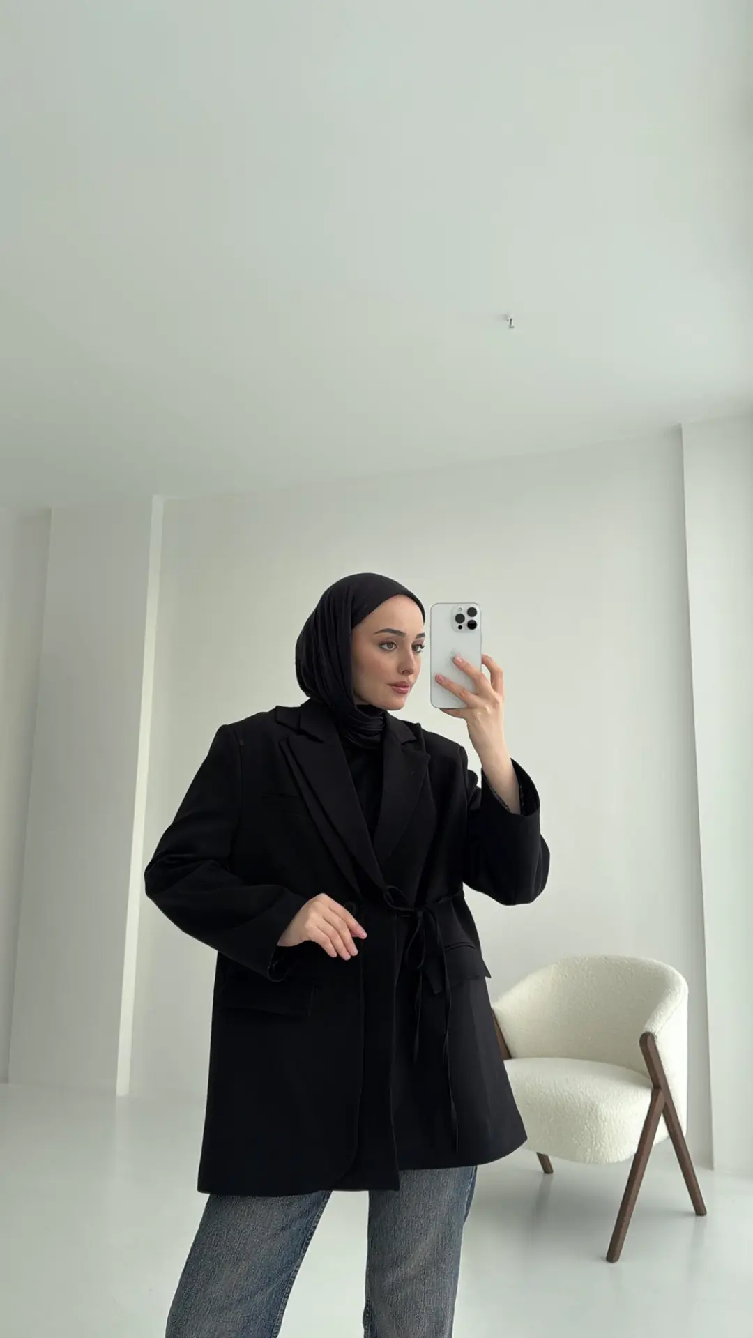 Tasarım Blazer Ceket Siyah