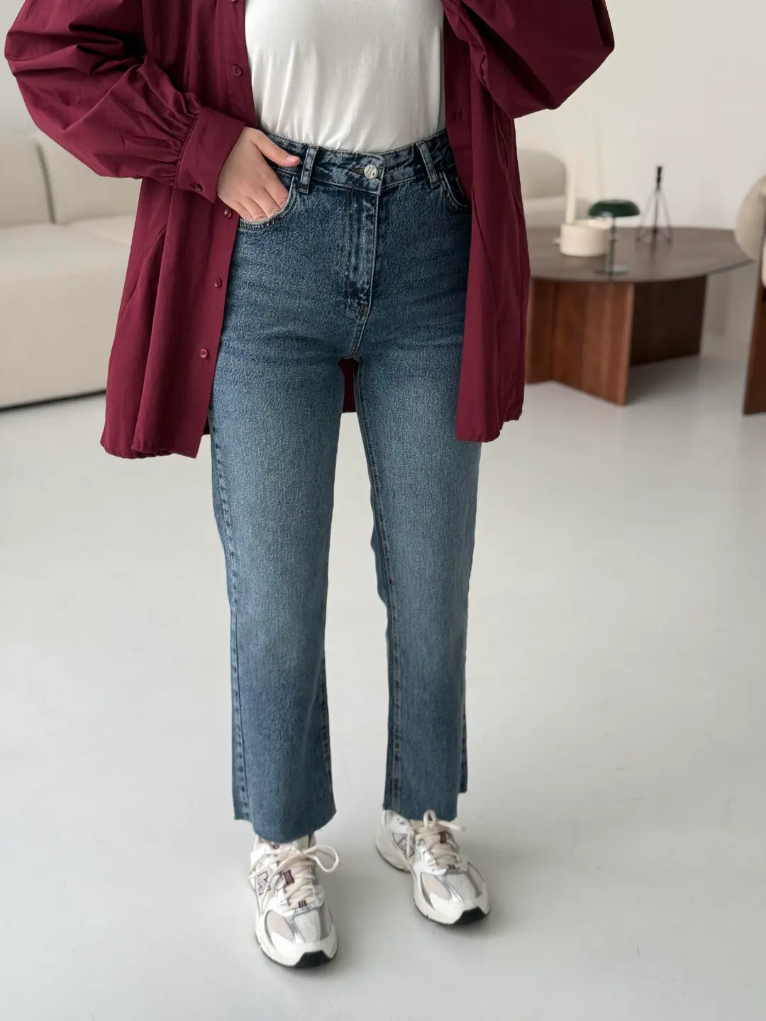Premium Paçası Kesik Jean 277