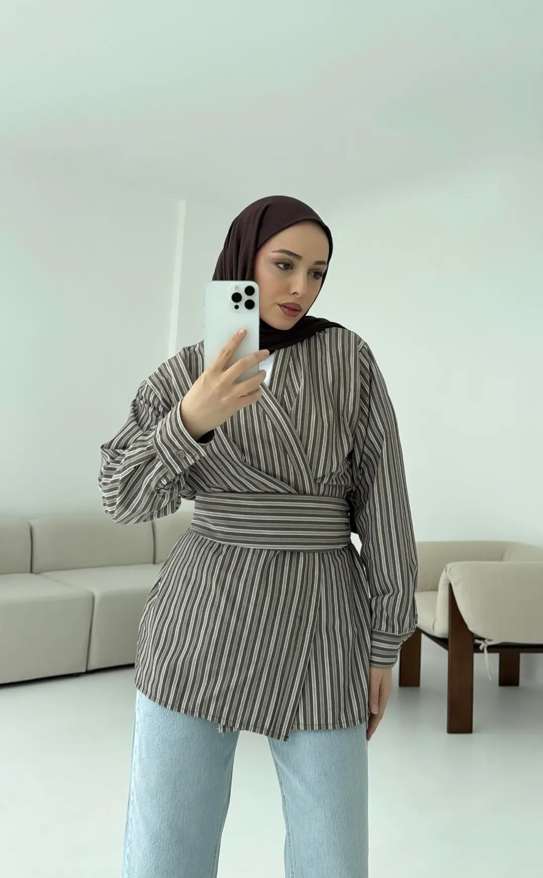 Çizgili Kimono