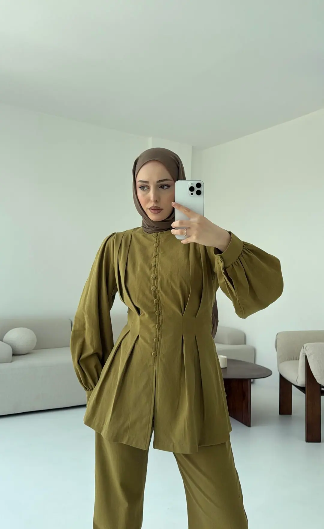 Beli Pensli Takım Olive