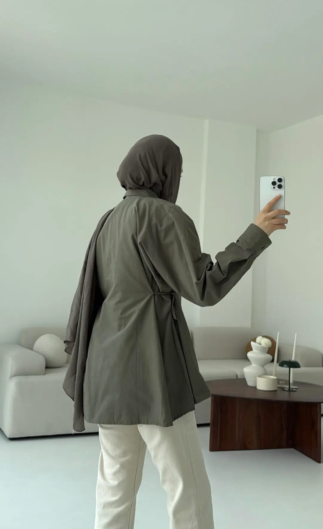 Yandan Bağlamalı Gömlek Cagla