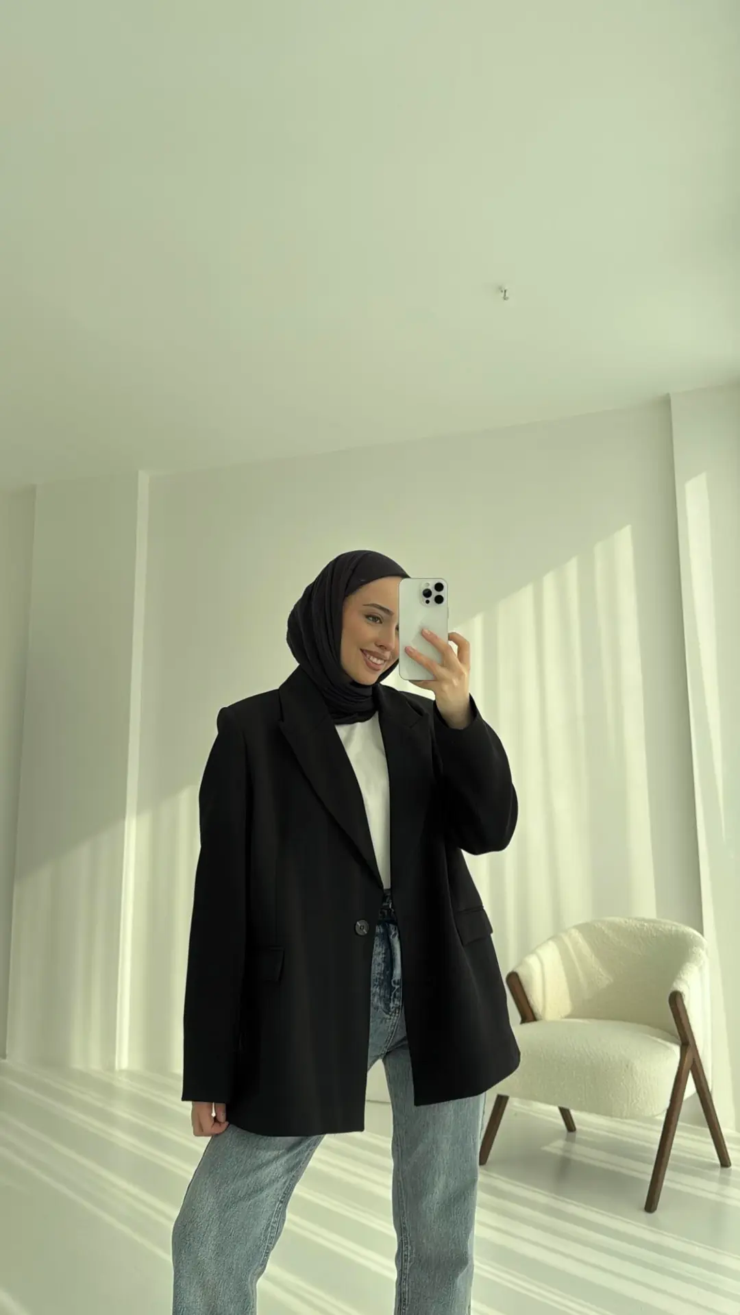 Siyah Blazer Ceket