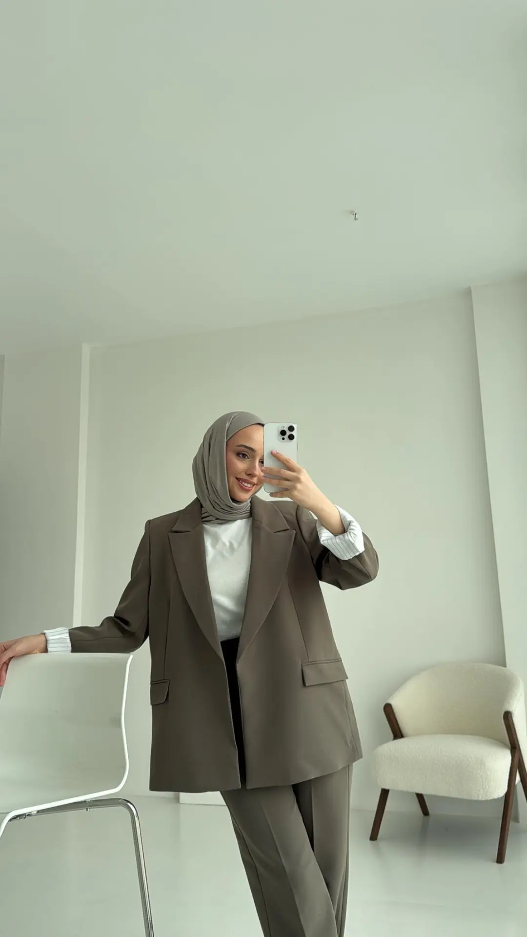 Haki Ceketli Takım