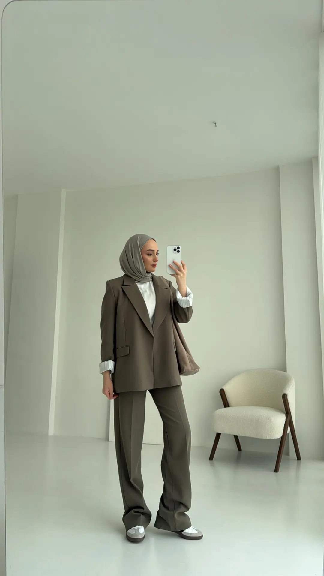 Haki Ceketli Takım