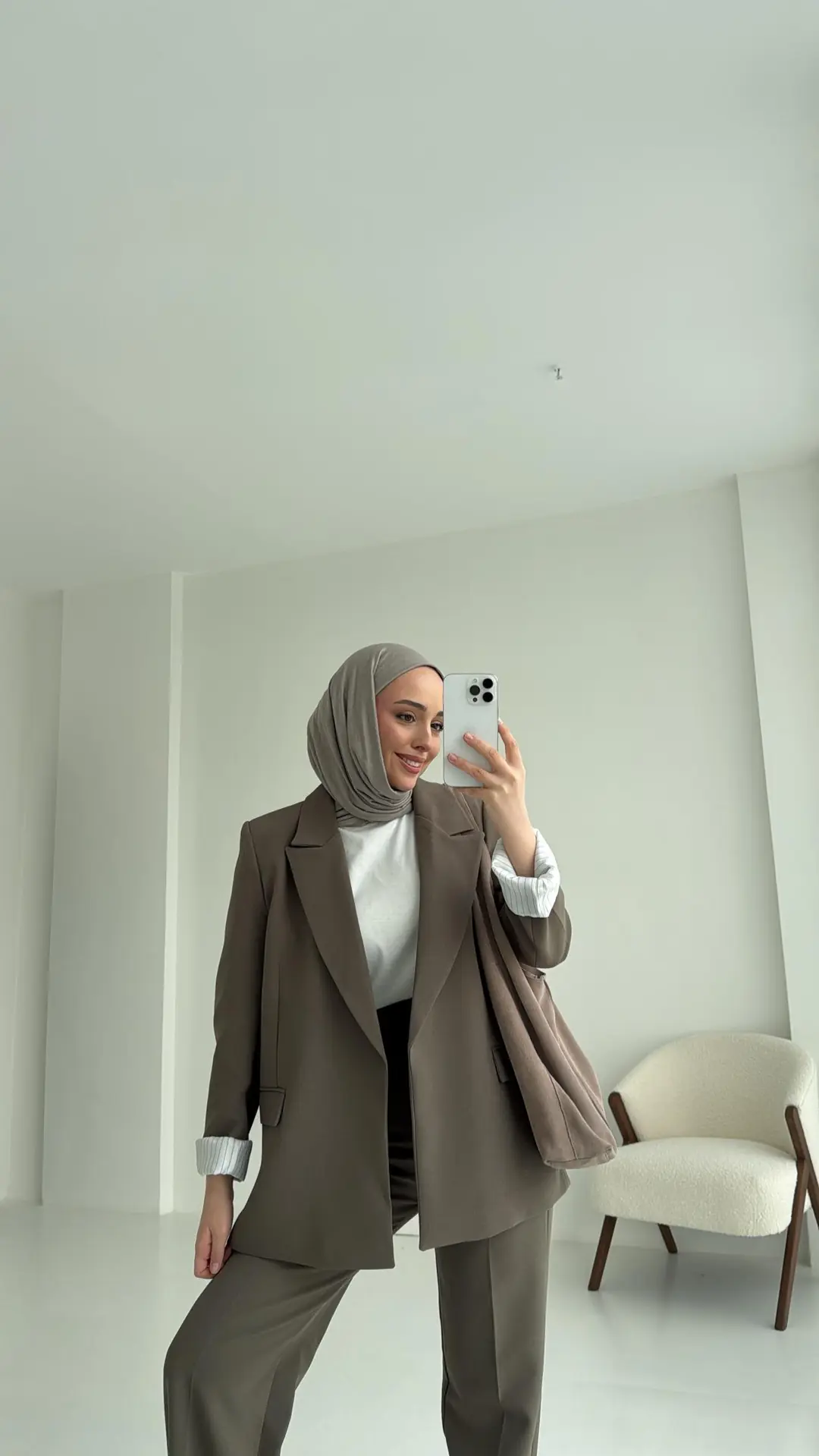 Haki Ceketli Takım