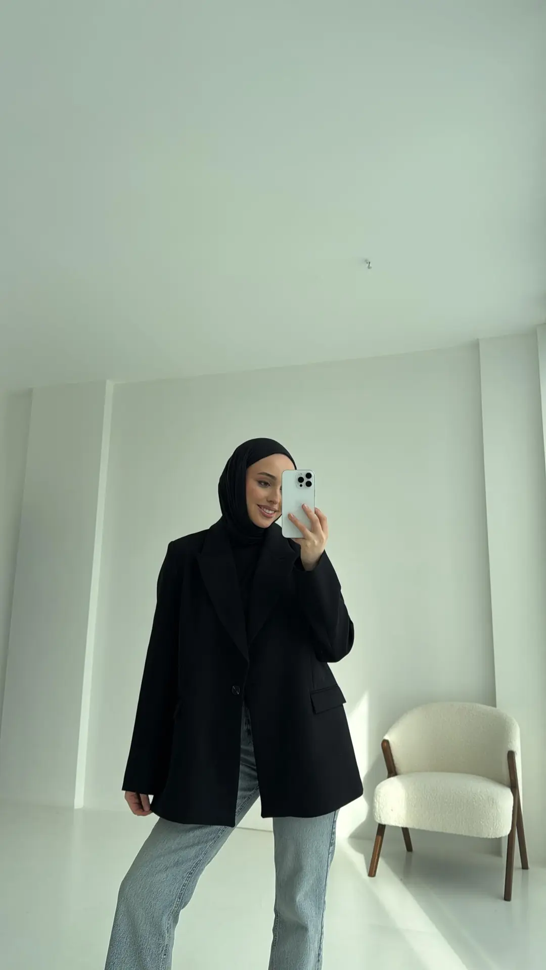 Siyah Blazer Ceket