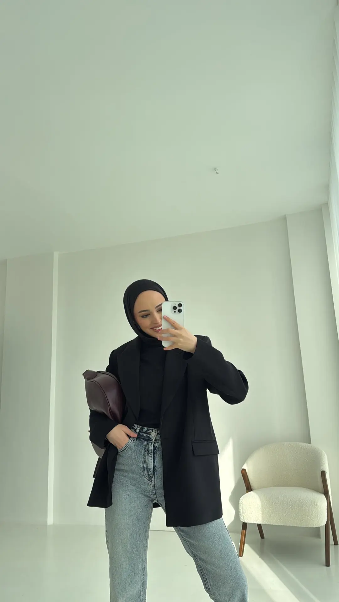 Siyah Blazer Ceket