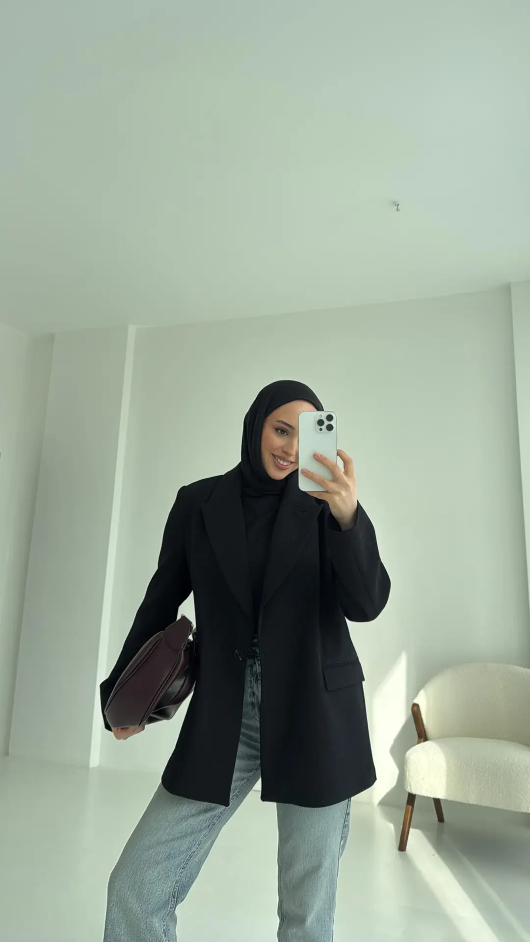 Siyah Blazer Ceket