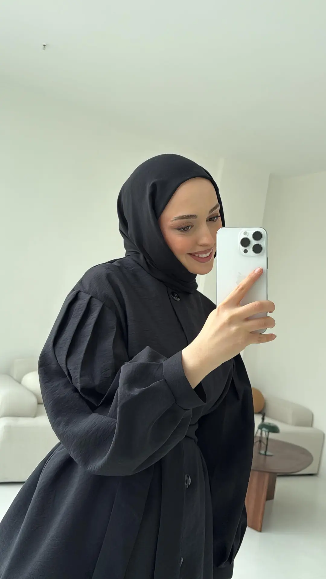 Siyah Düğmeli Takım Premium