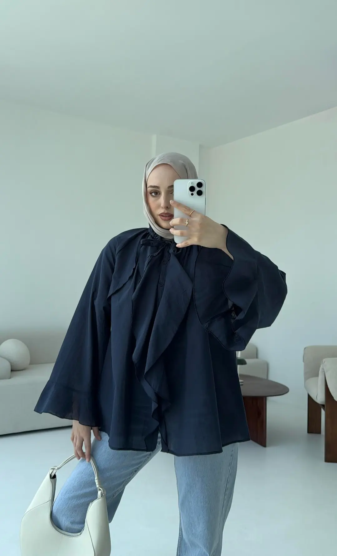 Vual Gömlek Lacivert
