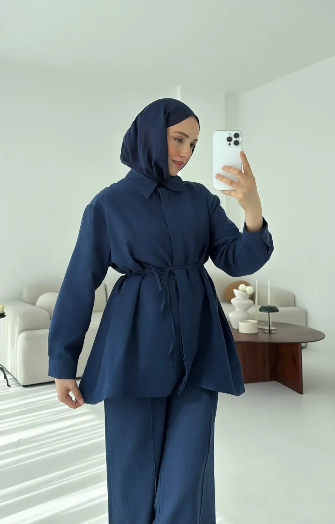 Lacivert Patlı Takım