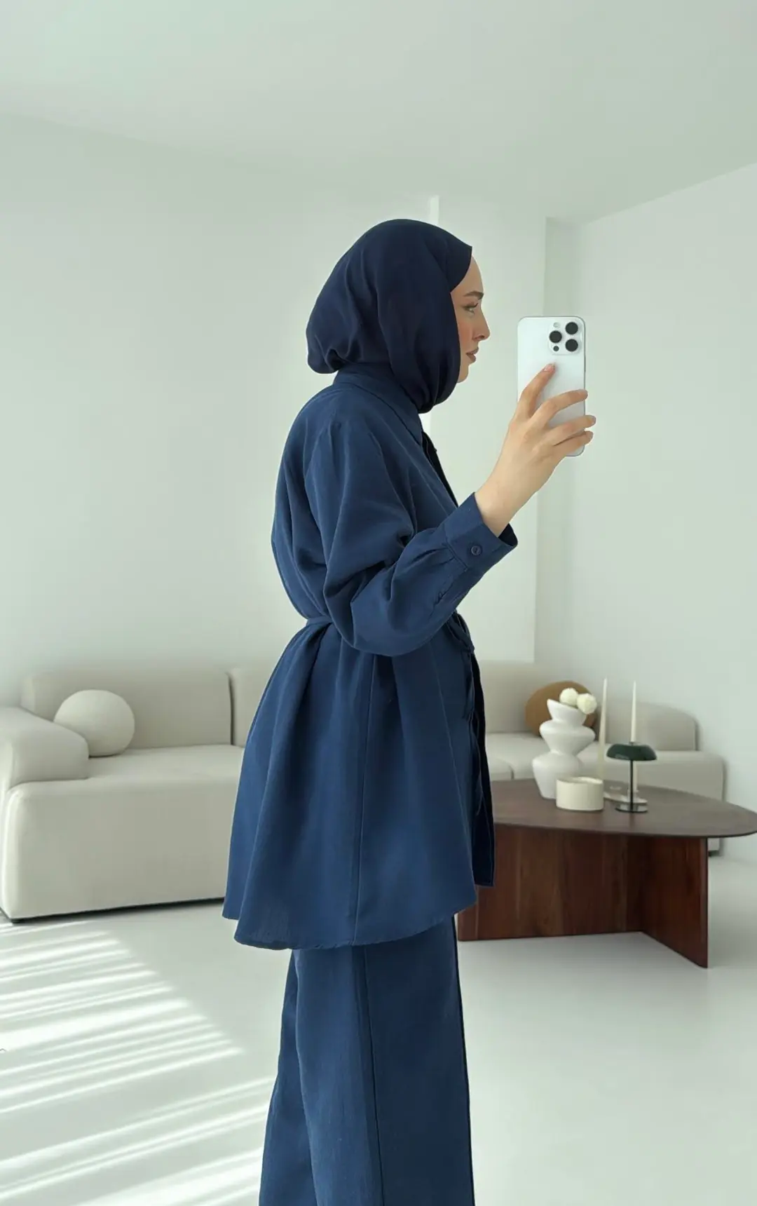Lacivert Patlı Takım