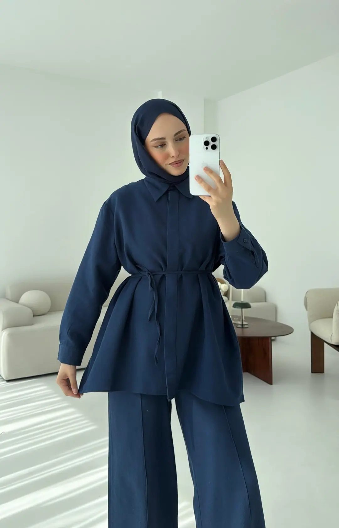 Lacivert Patlı Takım