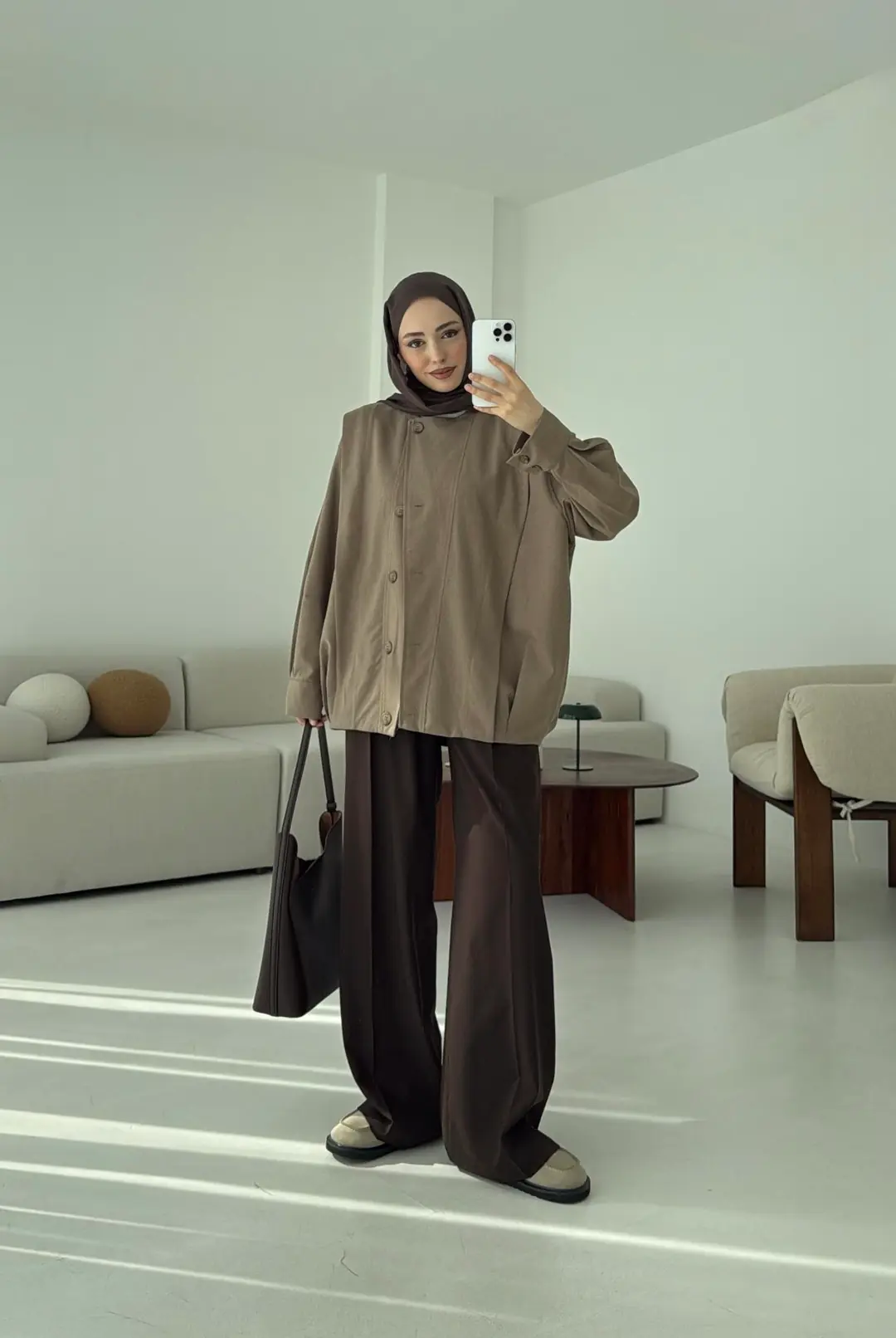 Tasarım ml Collection Ceket Vizon