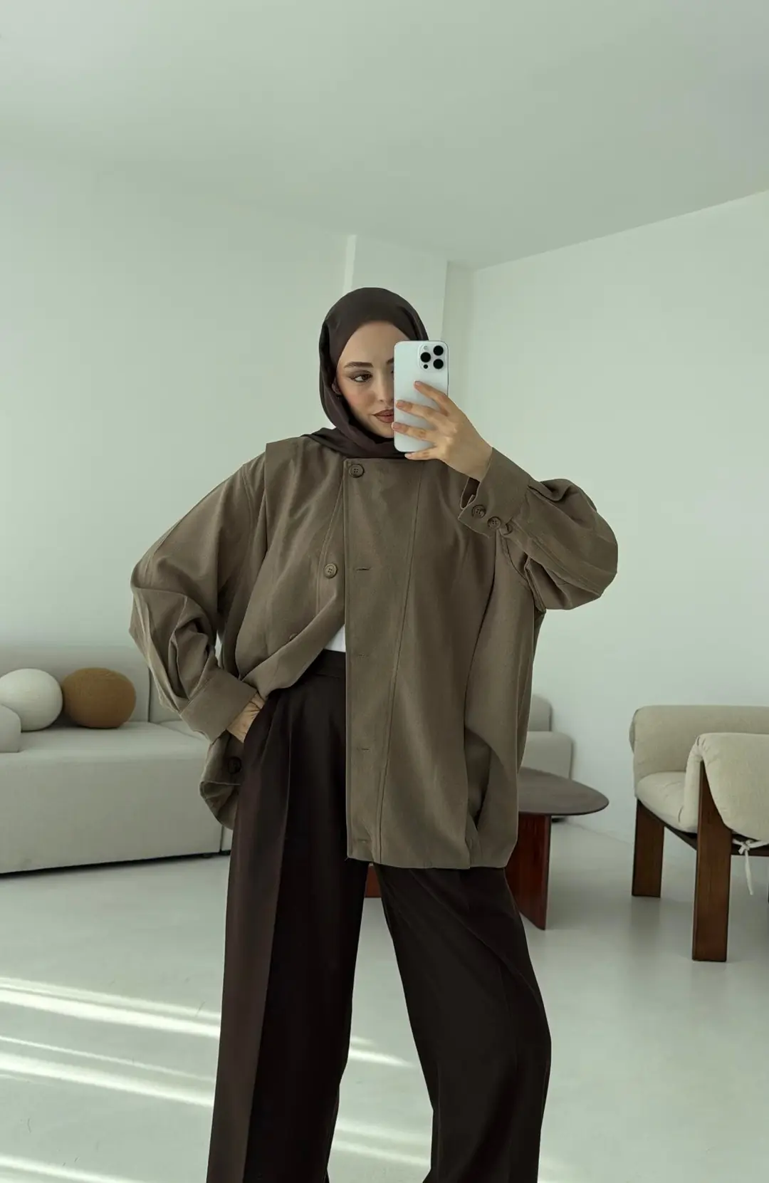 Tasarım ml Collection Ceket Vizon