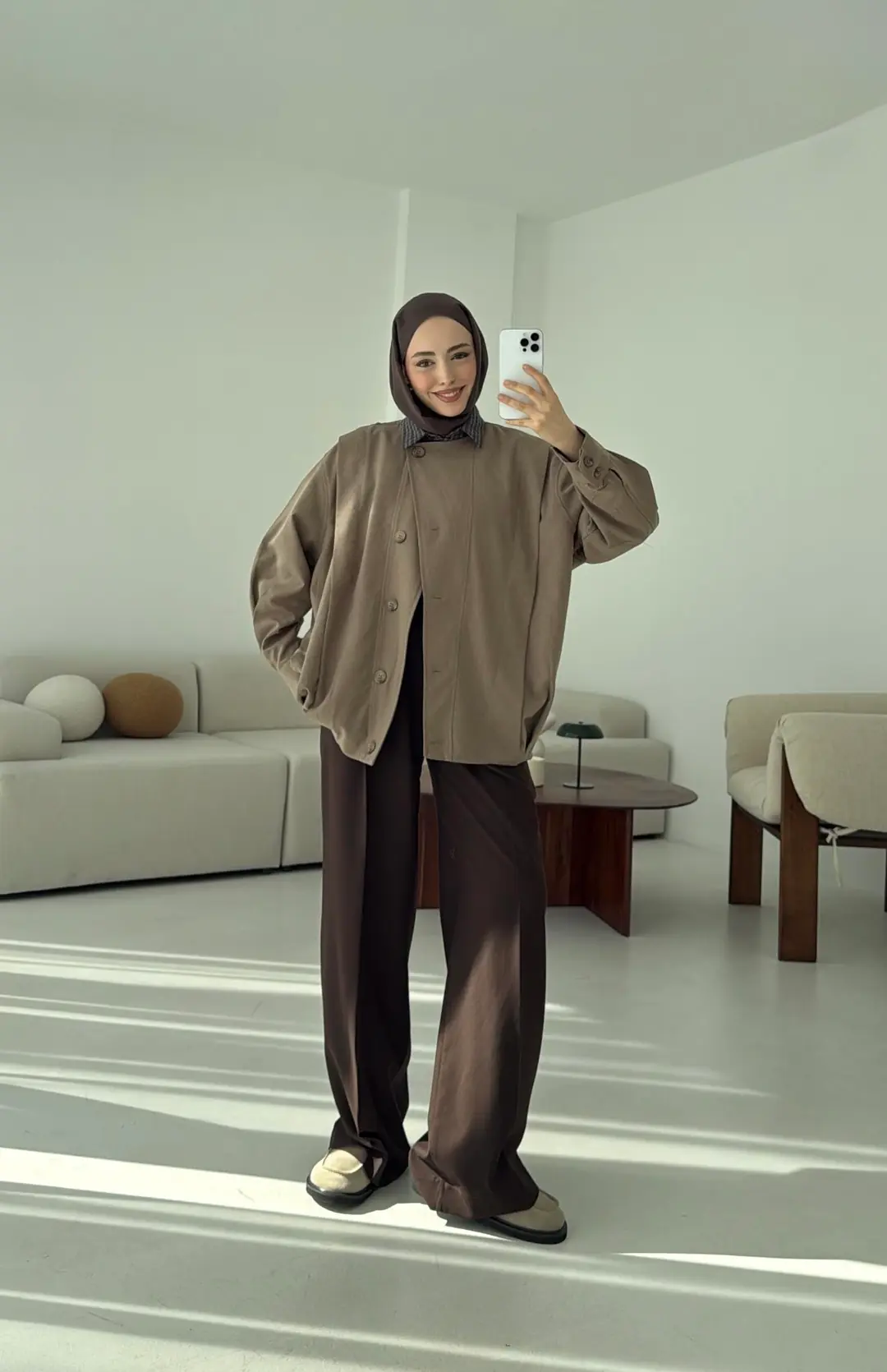 Tasarım ml Collection Ceket Vizon