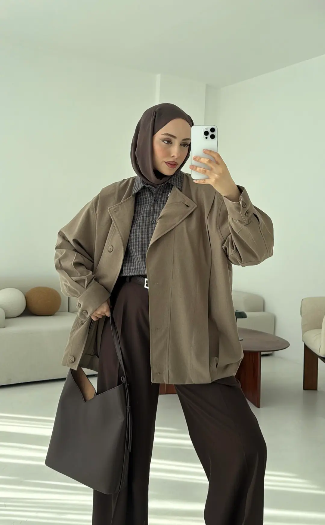 Tasarım ml Collection Ceket Vizon