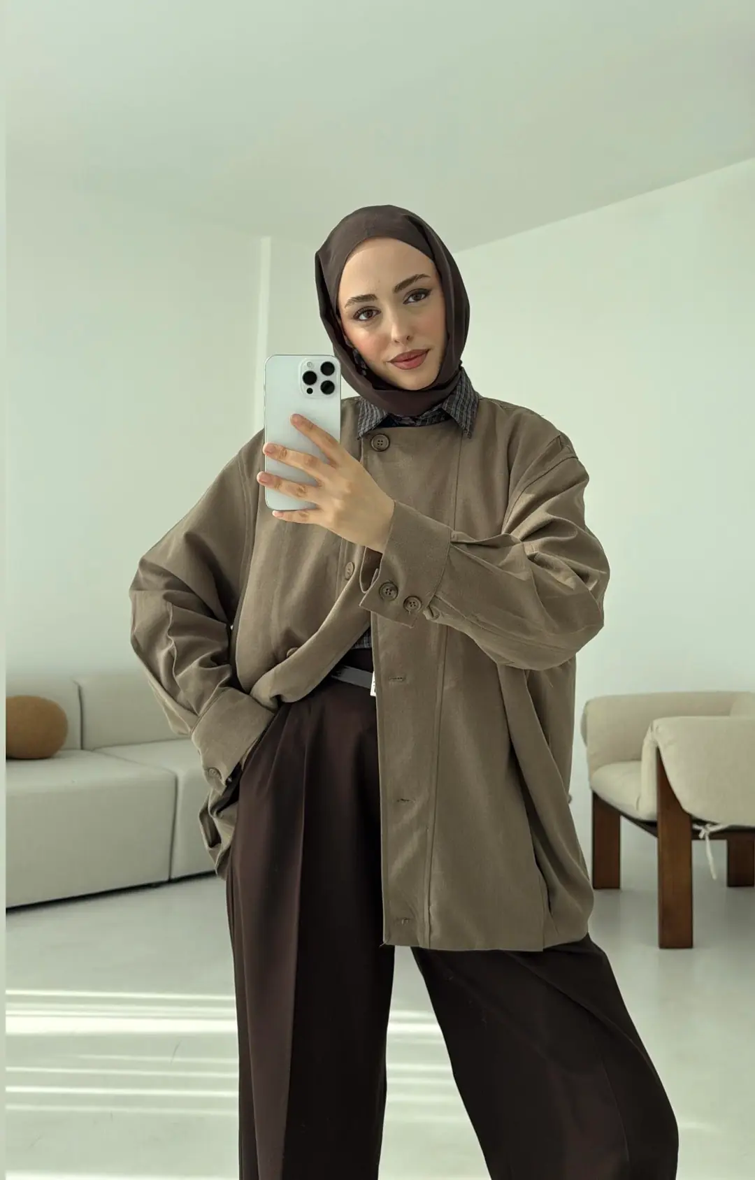 Tasarım ml Collection Ceket Vizon