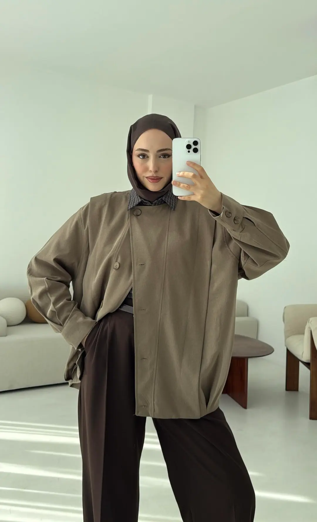Tasarım ml Collection Ceket Vizon