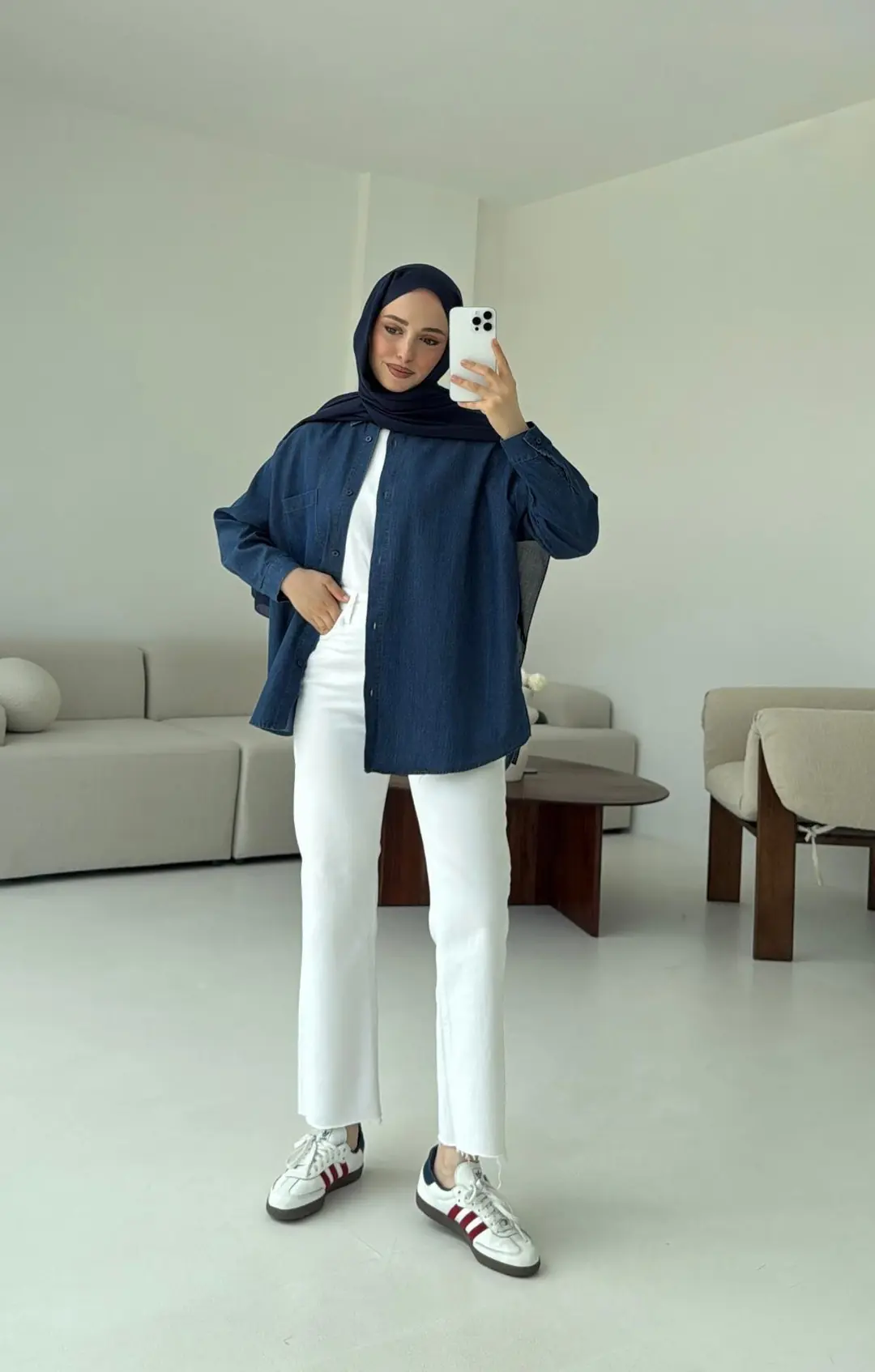Tencel Denim Gomlek