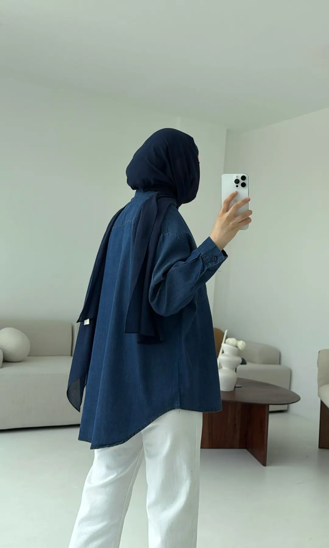 Tencel Denim Gomlek