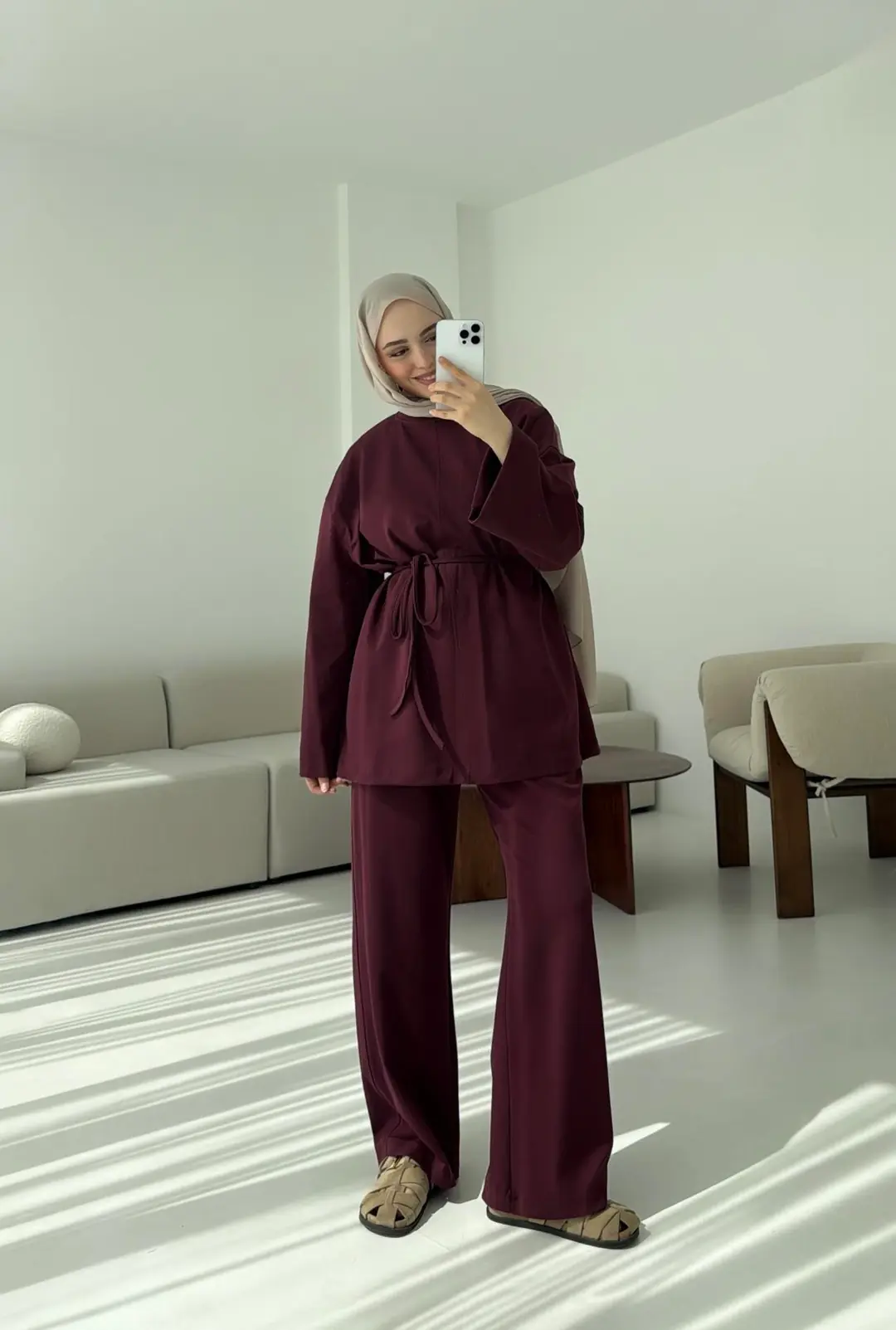 Oysho Takım Bordo