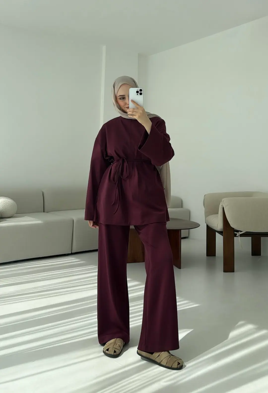 Oysho Takım Bordo