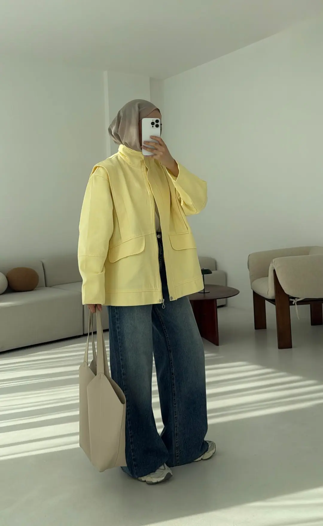 Premium Gabardin Tasarım Ceket Sarı