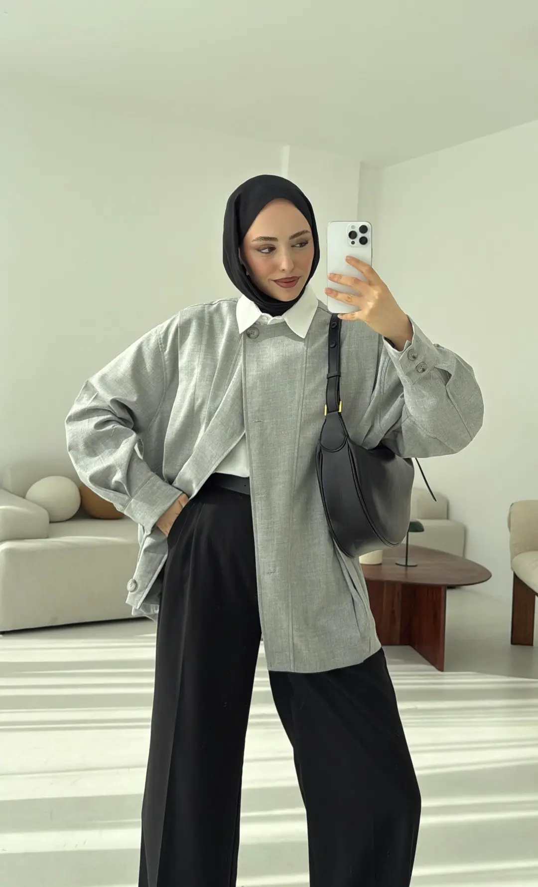 Tasarım ml Collection Ceket Gri