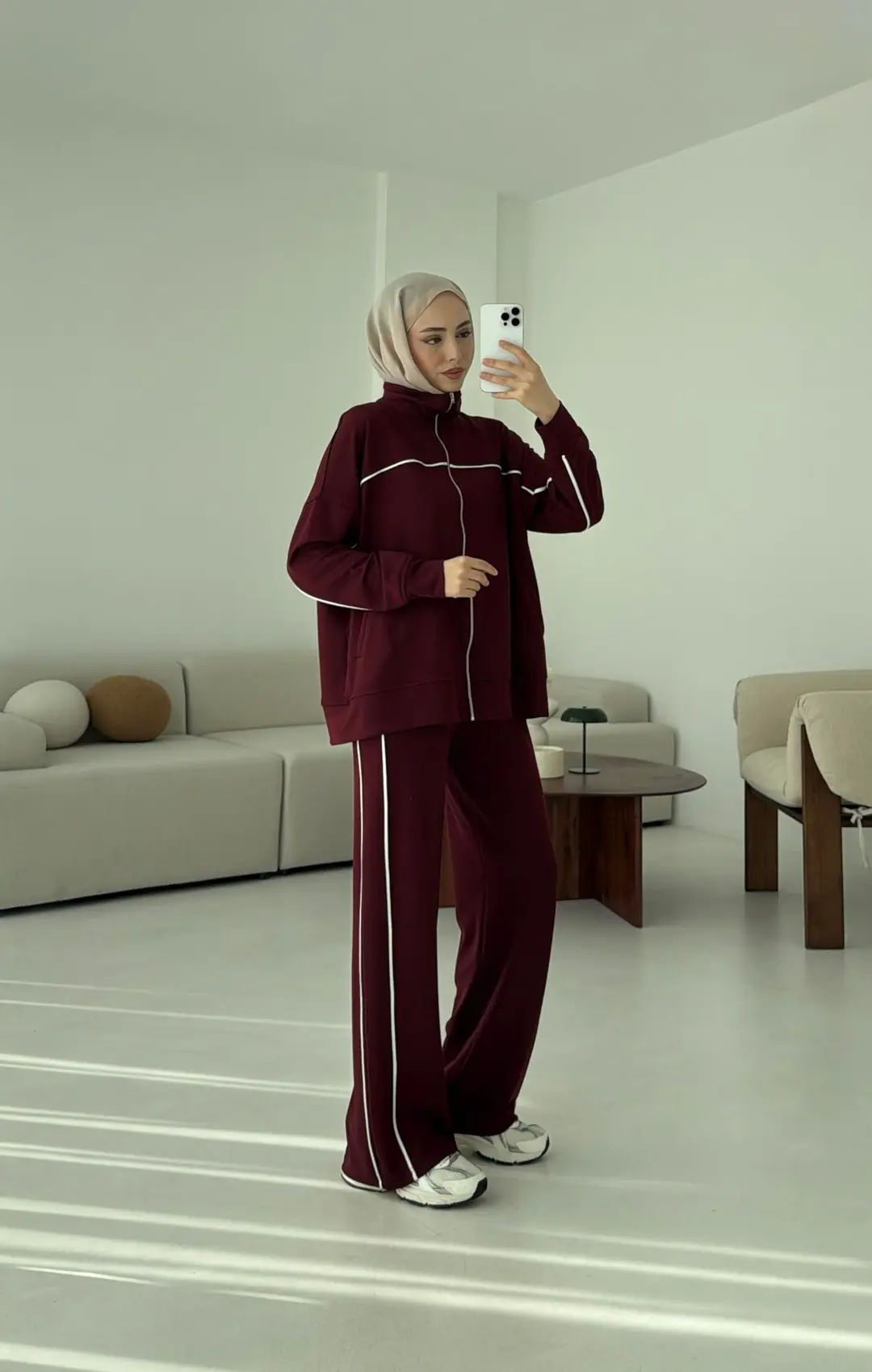 Garnili Oysho Takım Bordo