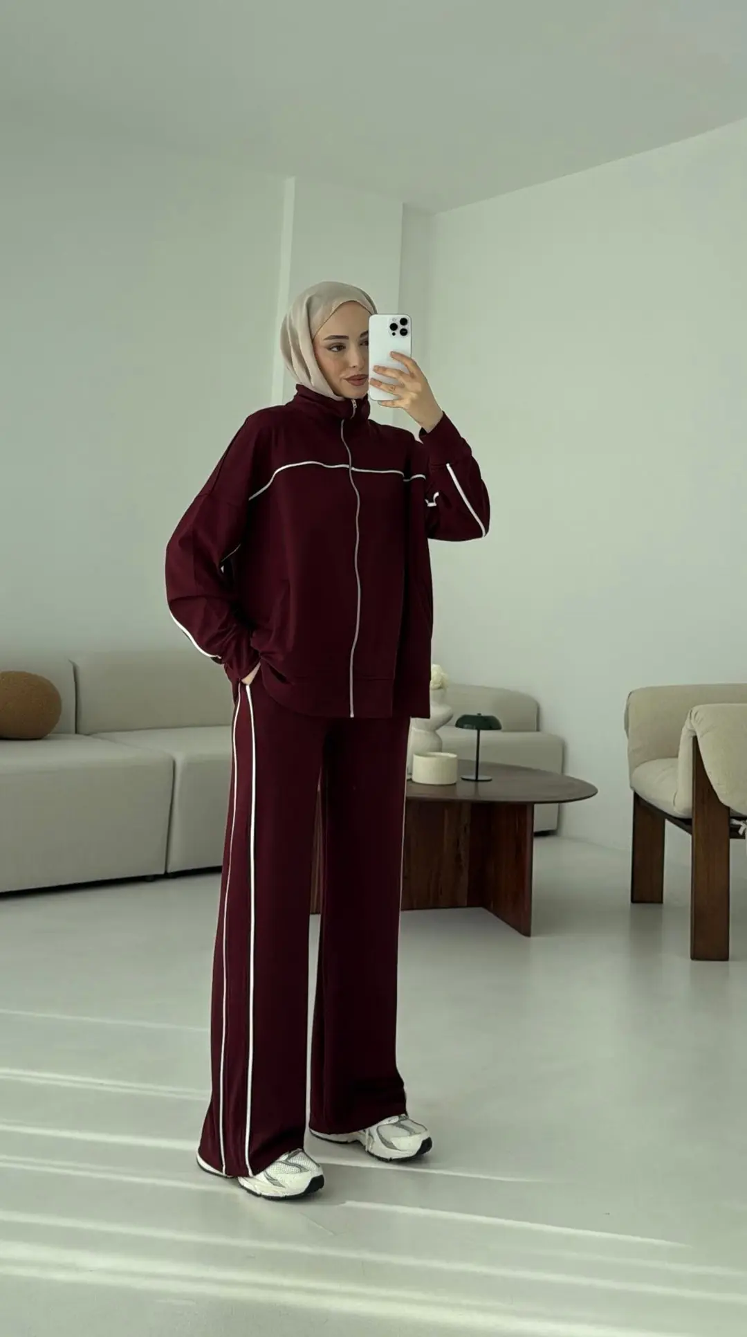 Garnili Oysho Takım Bordo