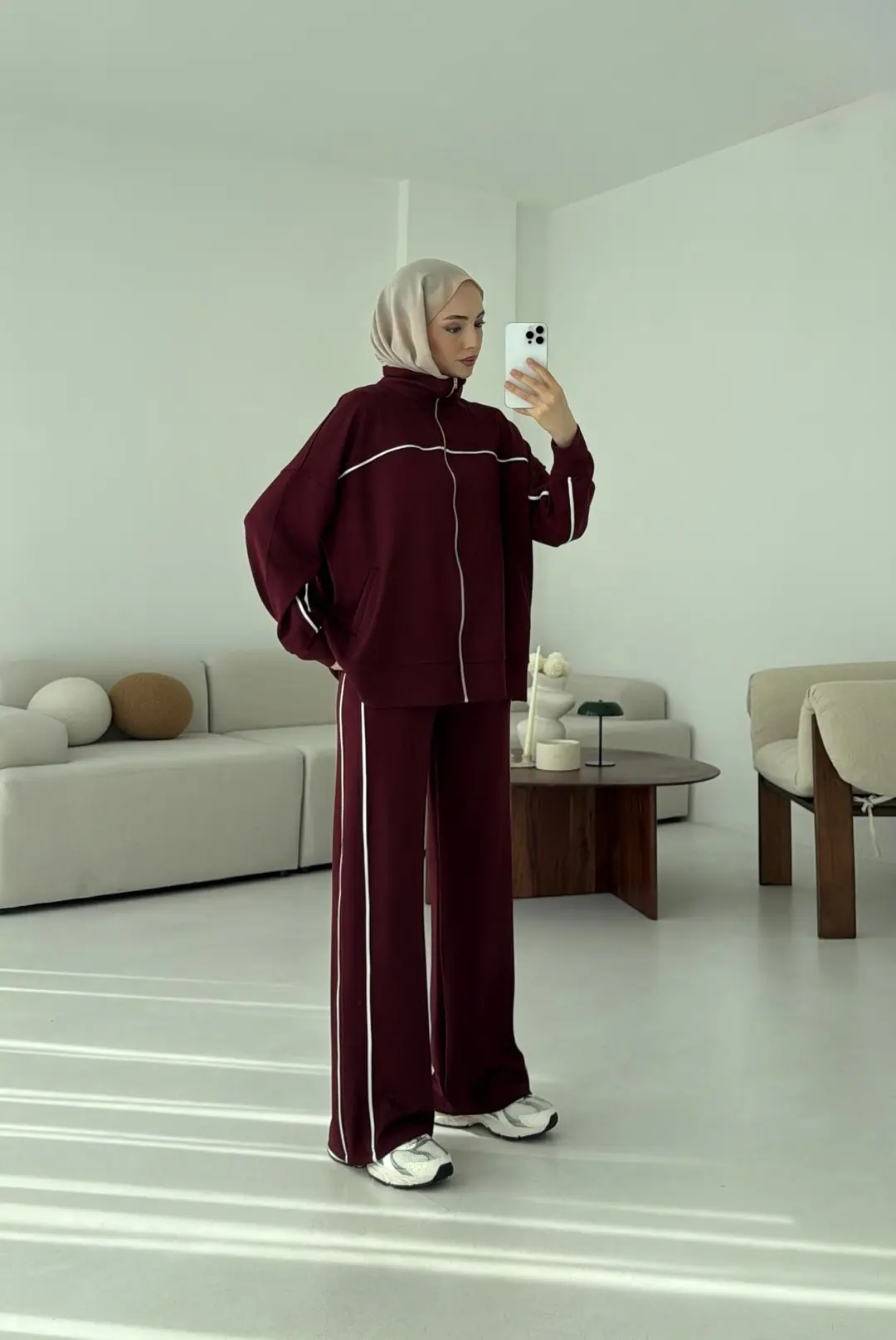 Garnili Oysho Takım Bordo