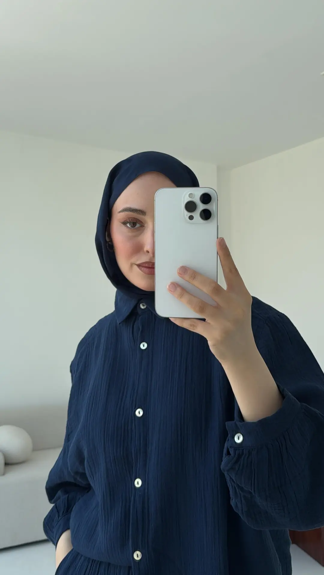 Lacivert Gömlekli Yazlık Takım